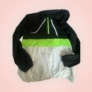 Zumiez Black and Neon Green Jacket